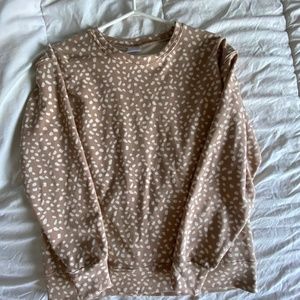 Jax and Lennon Ladies Terry Crew Neck Med